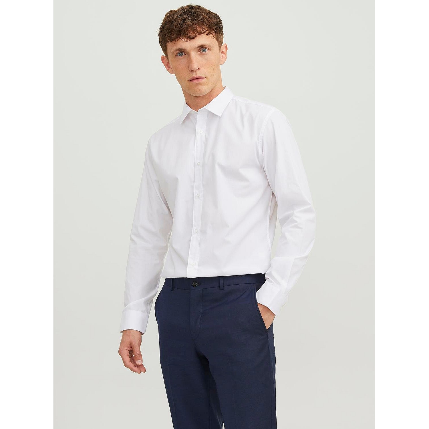 Ανδρικό Πουκάμισο Μακρυμάνικο Joe Plain Jack & Jones