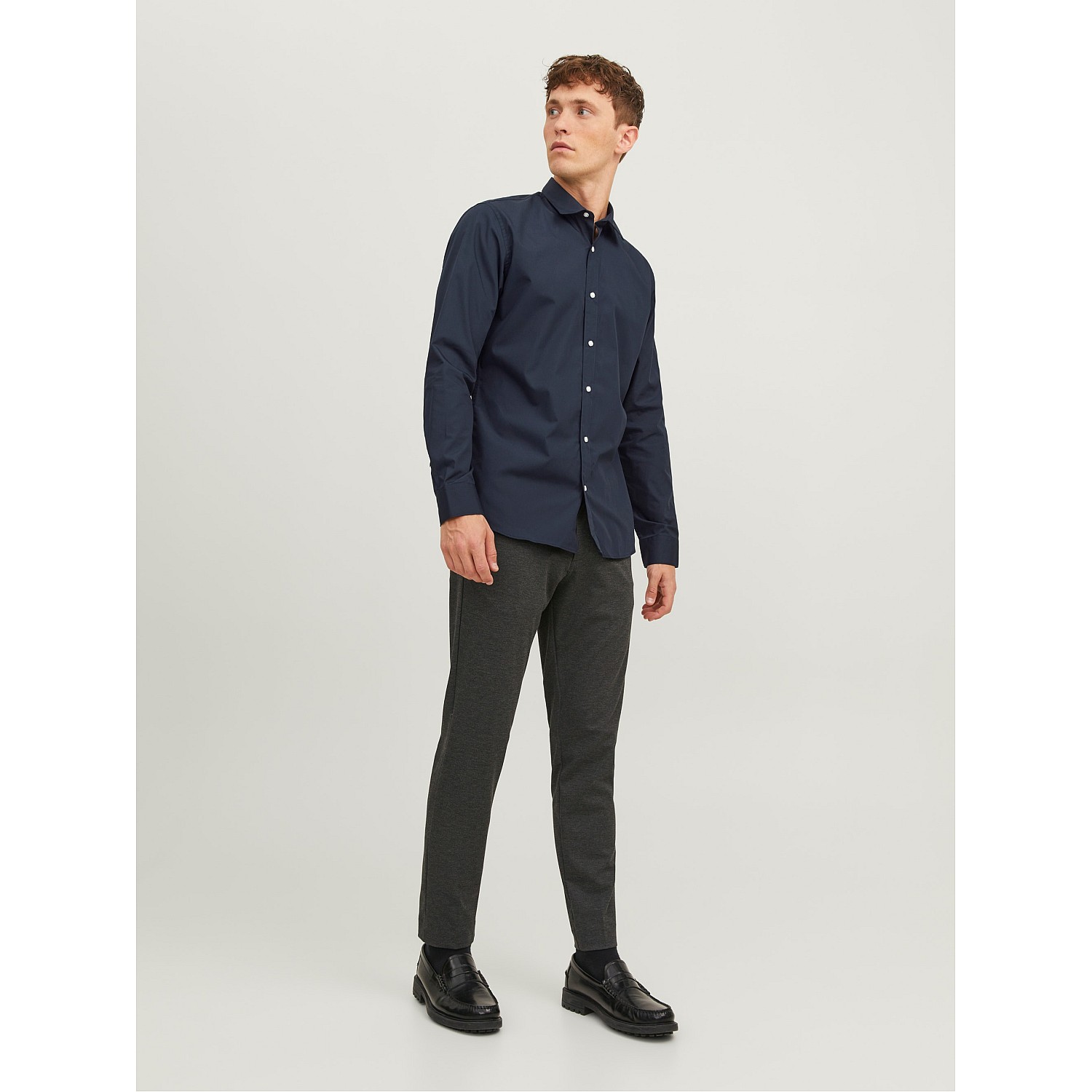 Ανδρικό Πουκάμισο Μακρυμάνικο Joe Plain Jack & Jones