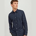 Ανδρικό Πουκάμισο Μακρυμάνικο Joe Plain Jack & Jones