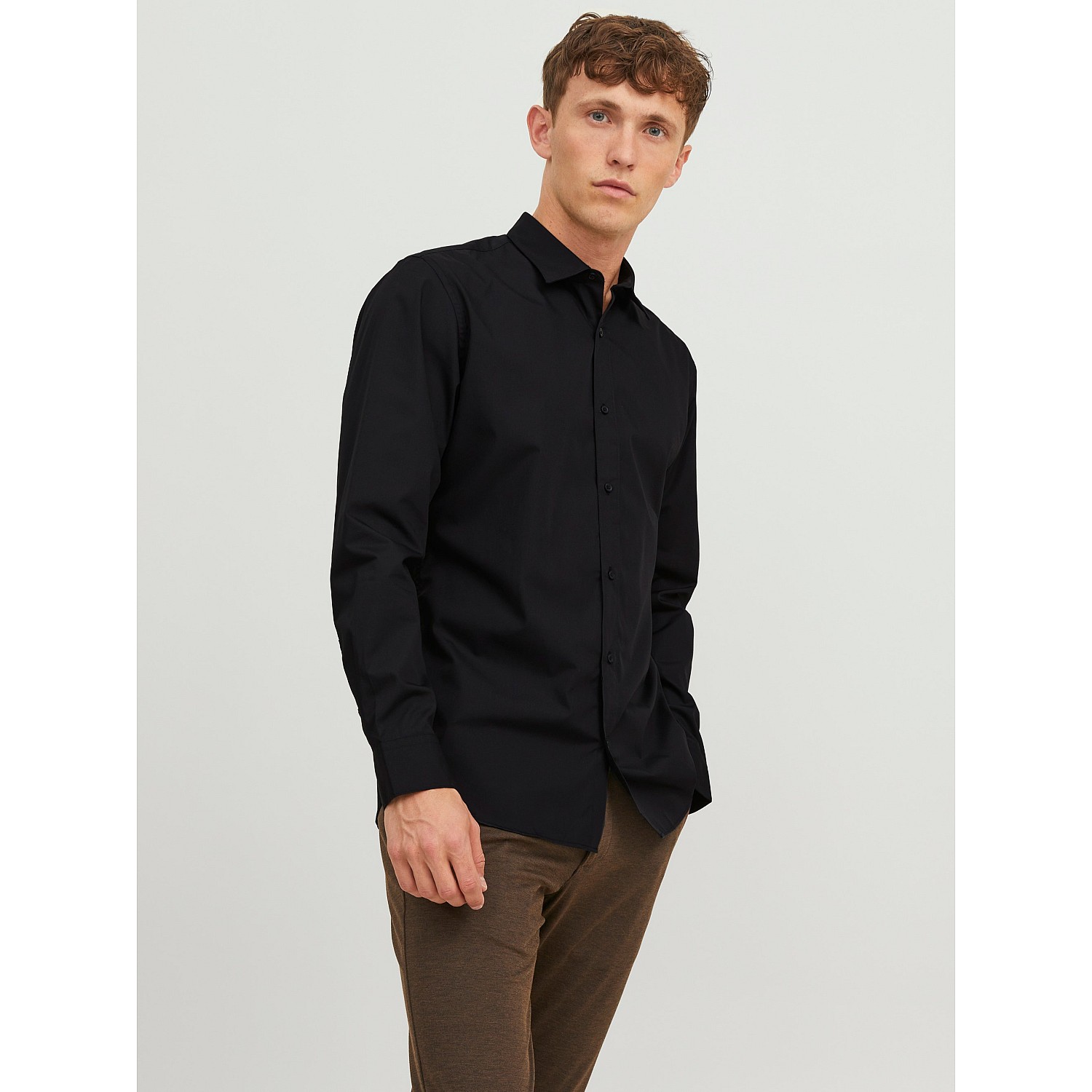 Ανδρικό Πουκάμισο Μακρυμάνικο Joe Plain Jack & Jones