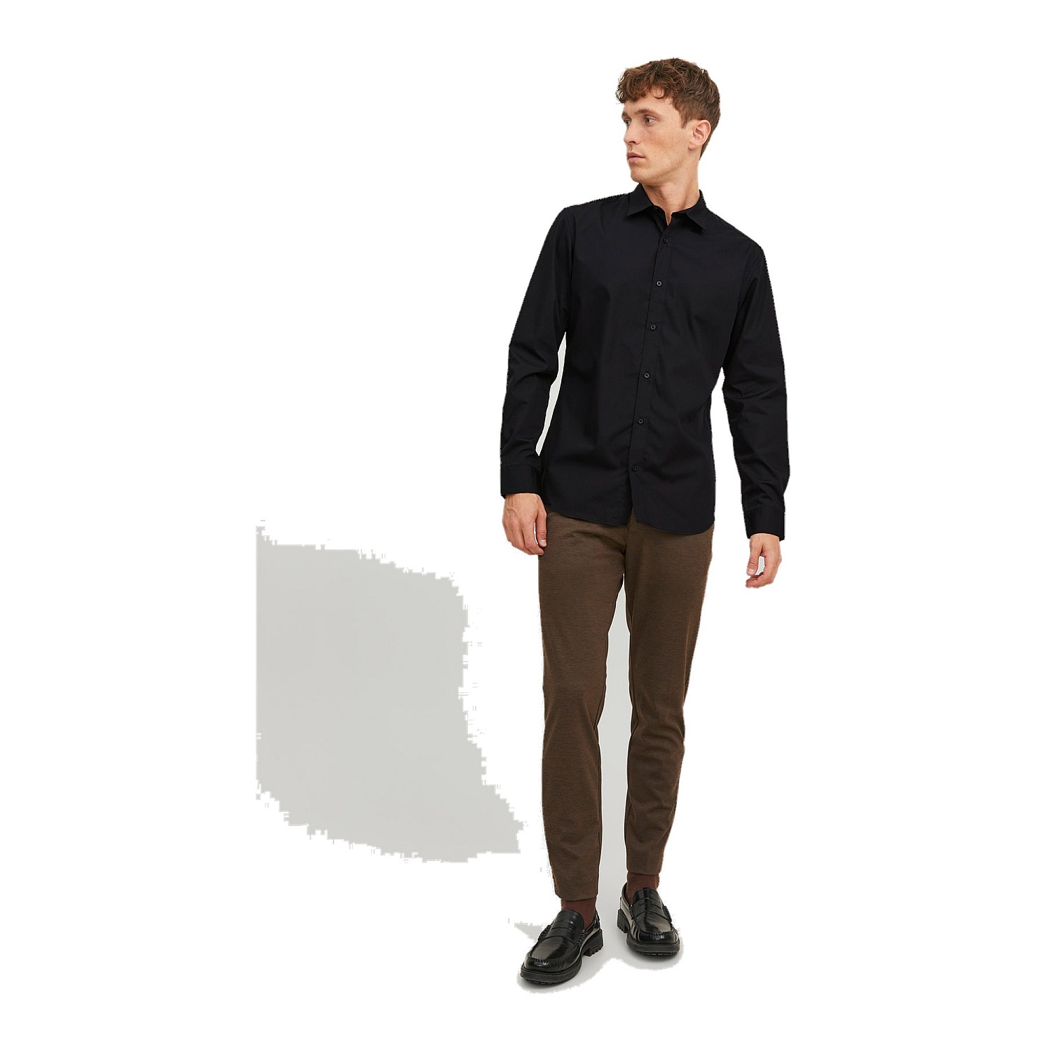 Ανδρικό Πουκάμισο Μακρυμάνικο Joe Plain Jack & Jones