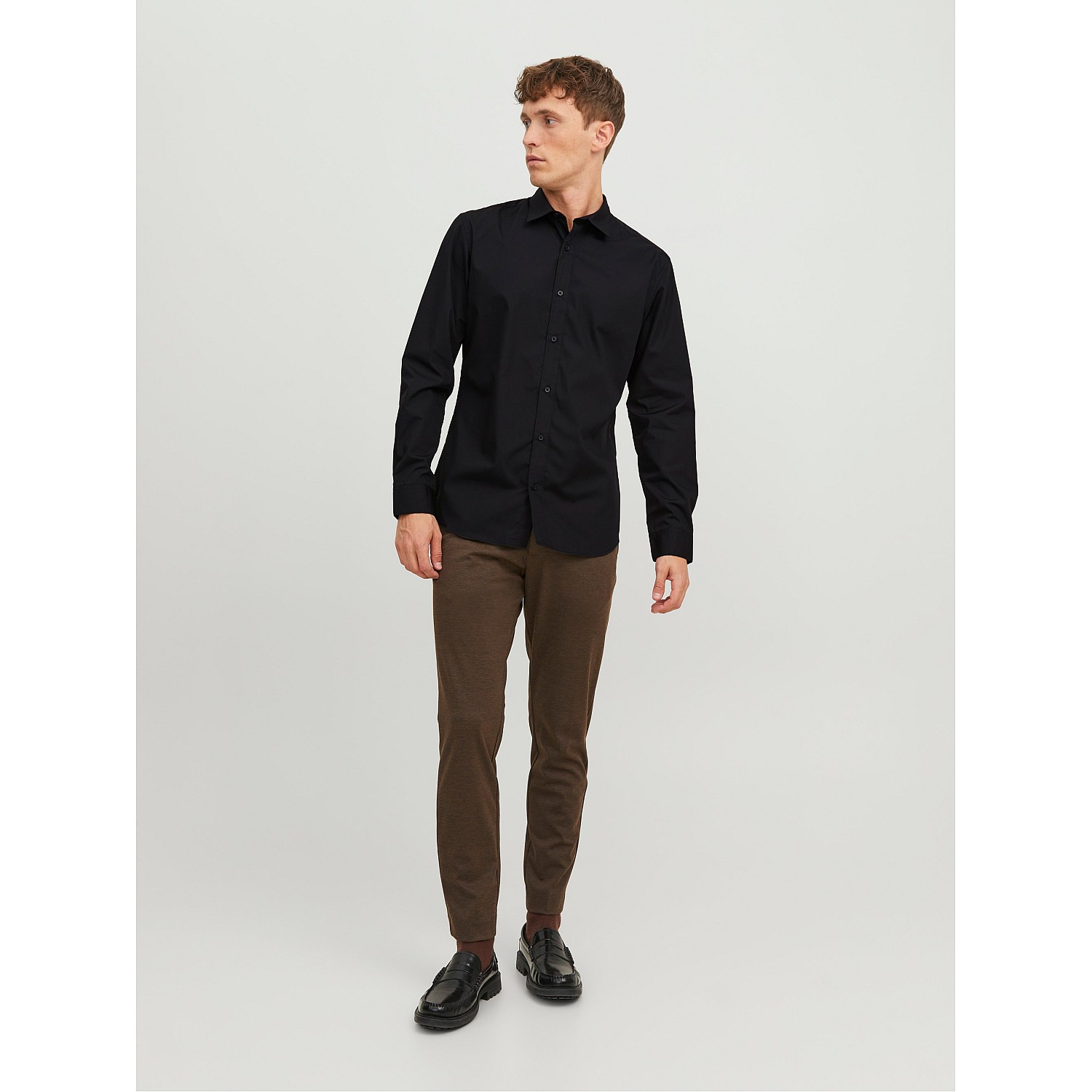Ανδρικό Πουκάμισο Μακρυμάνικο Joe Plain Jack & Jones