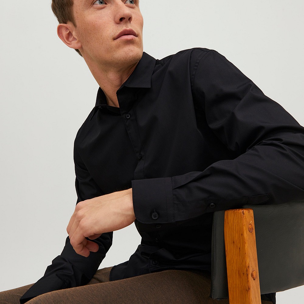 Ανδρικό Πουκάμισο Μακρυμάνικο Joe Plain Jack & Jones