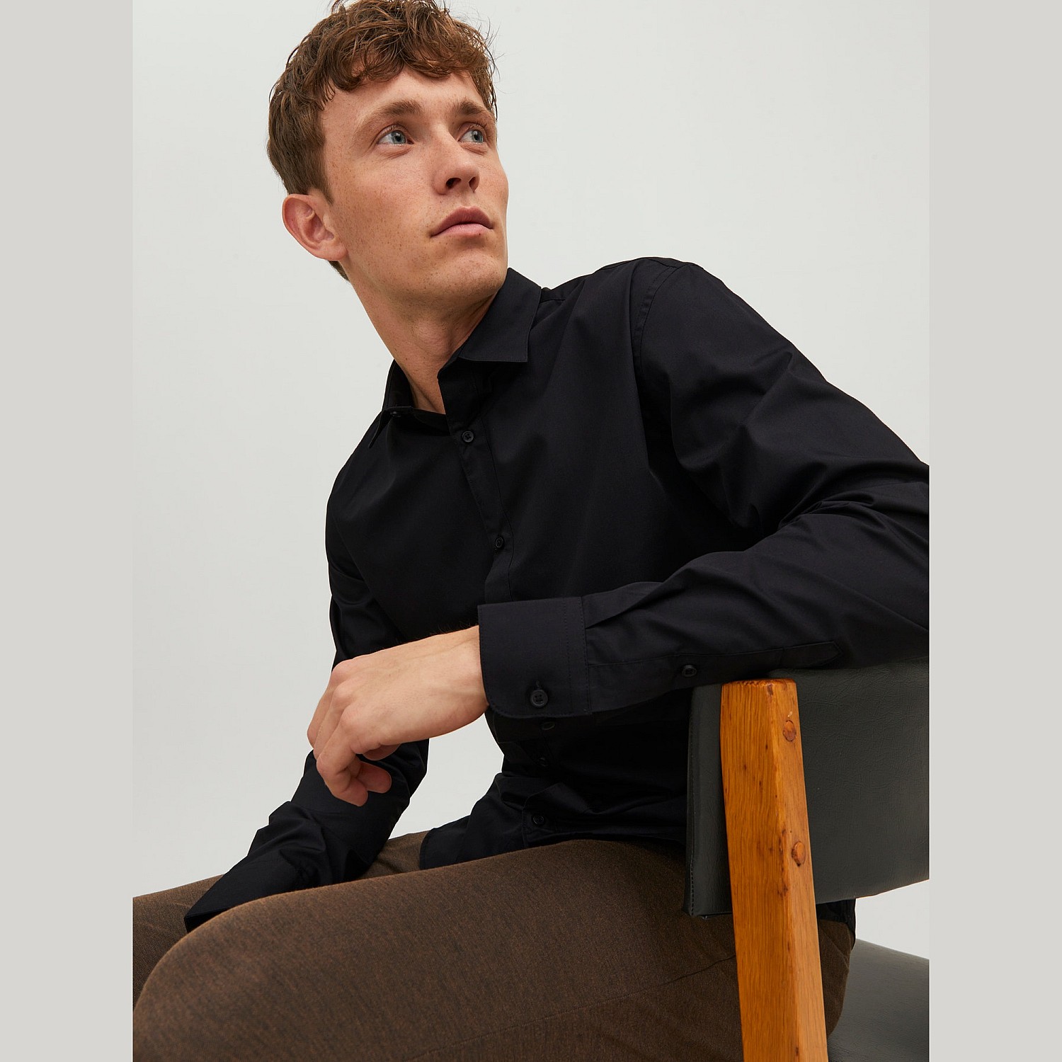 Ανδρικό Πουκάμισο Μακρυμάνικο Joe Plain Jack & Jones