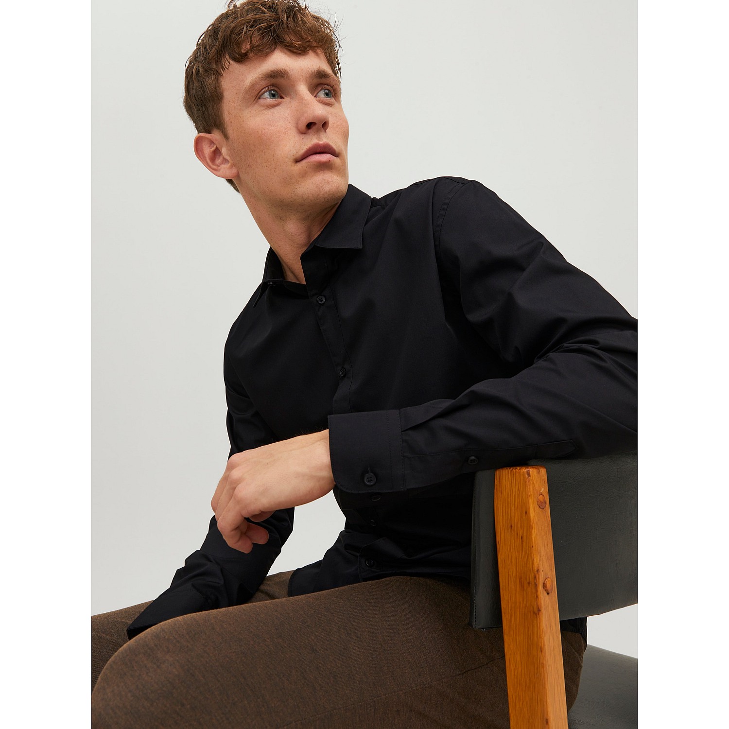 Ανδρικό Πουκάμισο Μακρυμάνικο Joe Plain Jack & Jones