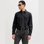 Ανδρικό Πουκάμισο Μακρυμάνικο Sheridan Jack & Jones Ανδρικό Πουκάμισο Μακρυμάνικο Sheridan Jack & Jones