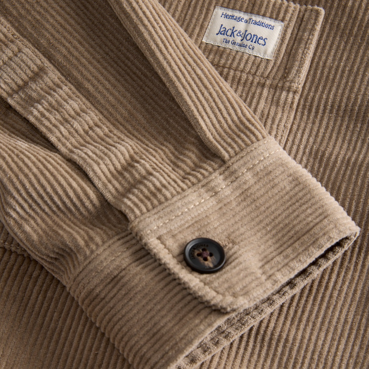 Ανδρικό Κοτλέ Πουκάμισο Overshirt JACK & JONES