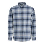 Ανδρικό Πουκάμισο Καρό με Μακρύ Μανίκι JACK & JONES