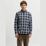 Ανδρικό Πουκάμισο Καρό με Μακρύ Μανίκι JACK & JONES