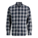 Ανδρικό Πουκάμισο Καρό με Μακρύ Μανίκι JACK & JONES