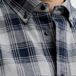 Ανδρικό Πουκάμισο Καρό με Μακρύ Μανίκι JACK & JONES