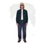 Ανδρικό Καρό Πουκάμισο Overshirt Μακρύ Μανίκι JACK & JONES