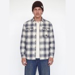 Ανδρικό Καρό Πουκάμισο Overshirt Μακρύ Μανίκι JACK & JONES