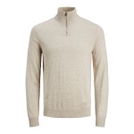 Ανδρικό Πουλόβερ με Half Zip Γιακά JACK & JONES