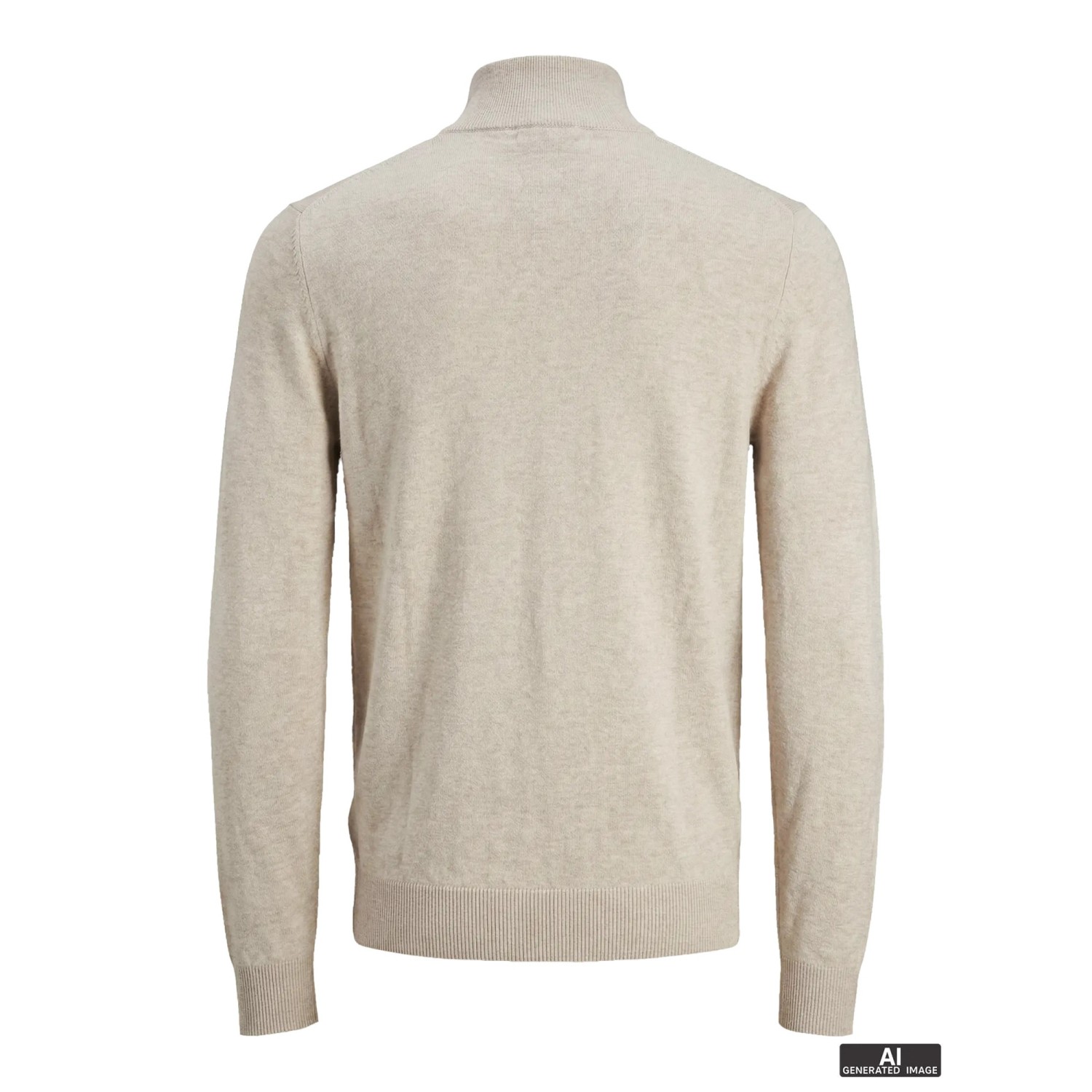 Ανδρικό Πουλόβερ με Half Zip Γιακά JACK & JONES