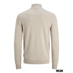 Ανδρικό Πουλόβερ με Half Zip Γιακά JACK & JONES