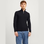 Ανδρικό Πουλόβερ με Half Zip Γιακά JACK & JONES
