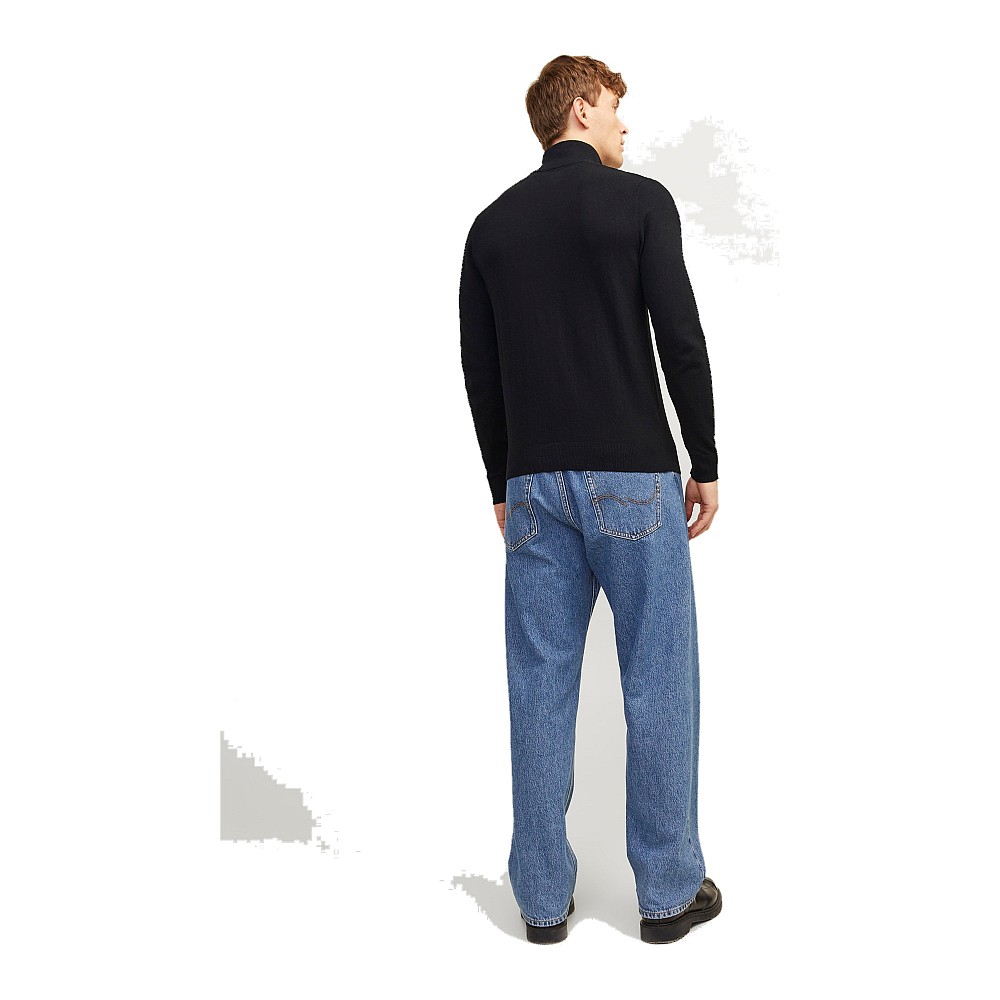 Ανδρικό Πλεκτό Πουλόβερ με Μισό Φερμουάρ JACK & JONES