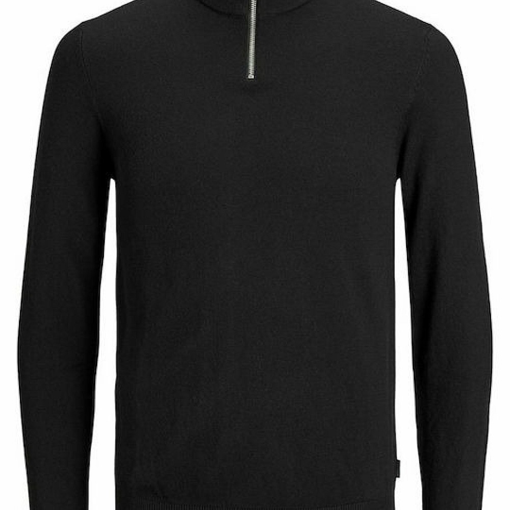 Ανδρικό Πλεκτό Πουλόβερ με Μισό Φερμουάρ JACK & JONES