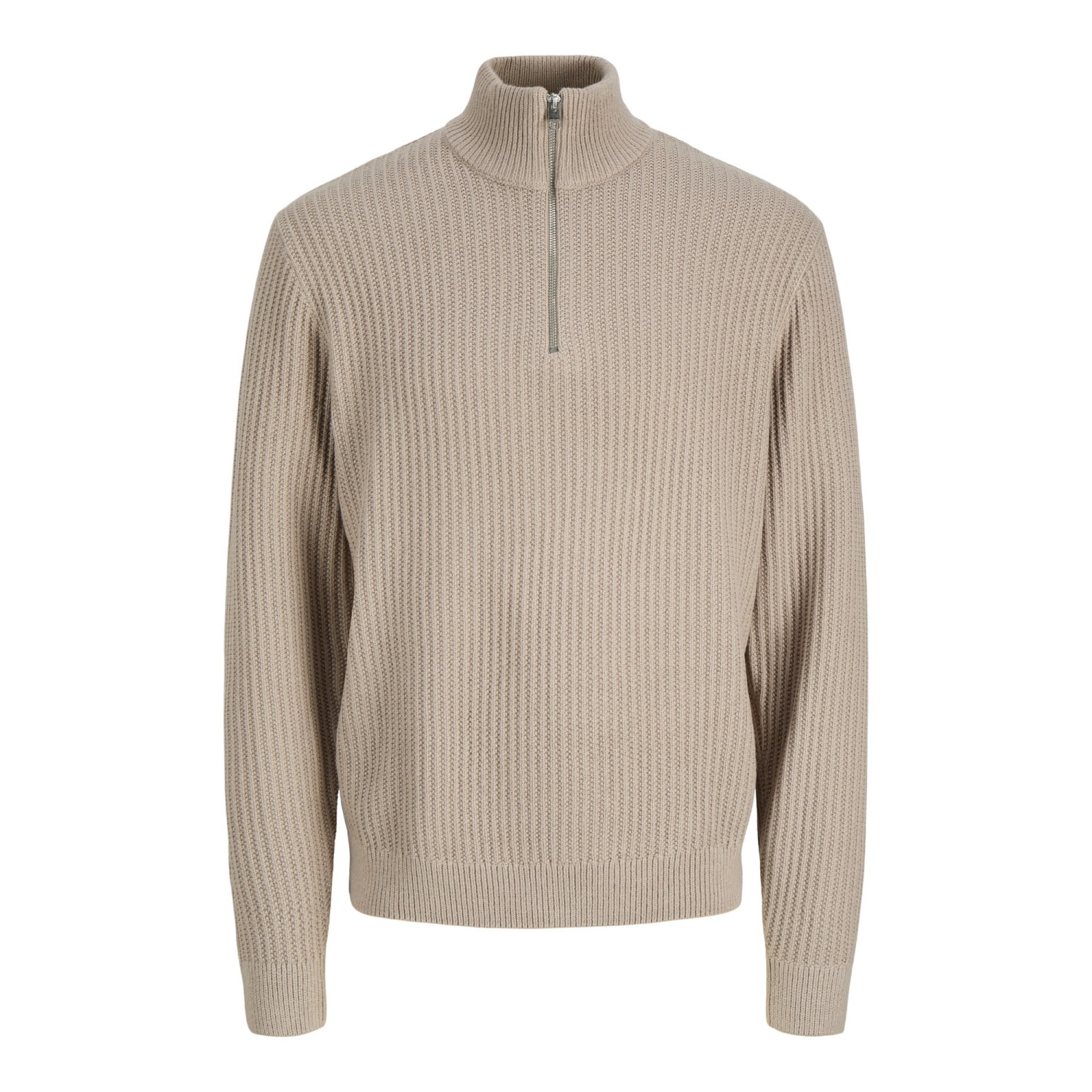 Ανδρικό Πλεκτό Πουλόβερ με Μίσι Φερμουάρ JACK & JONES Ανδρικό Πλεκτό Πουλόβερ με Μίσι Φερμουάρ JACK & JONES