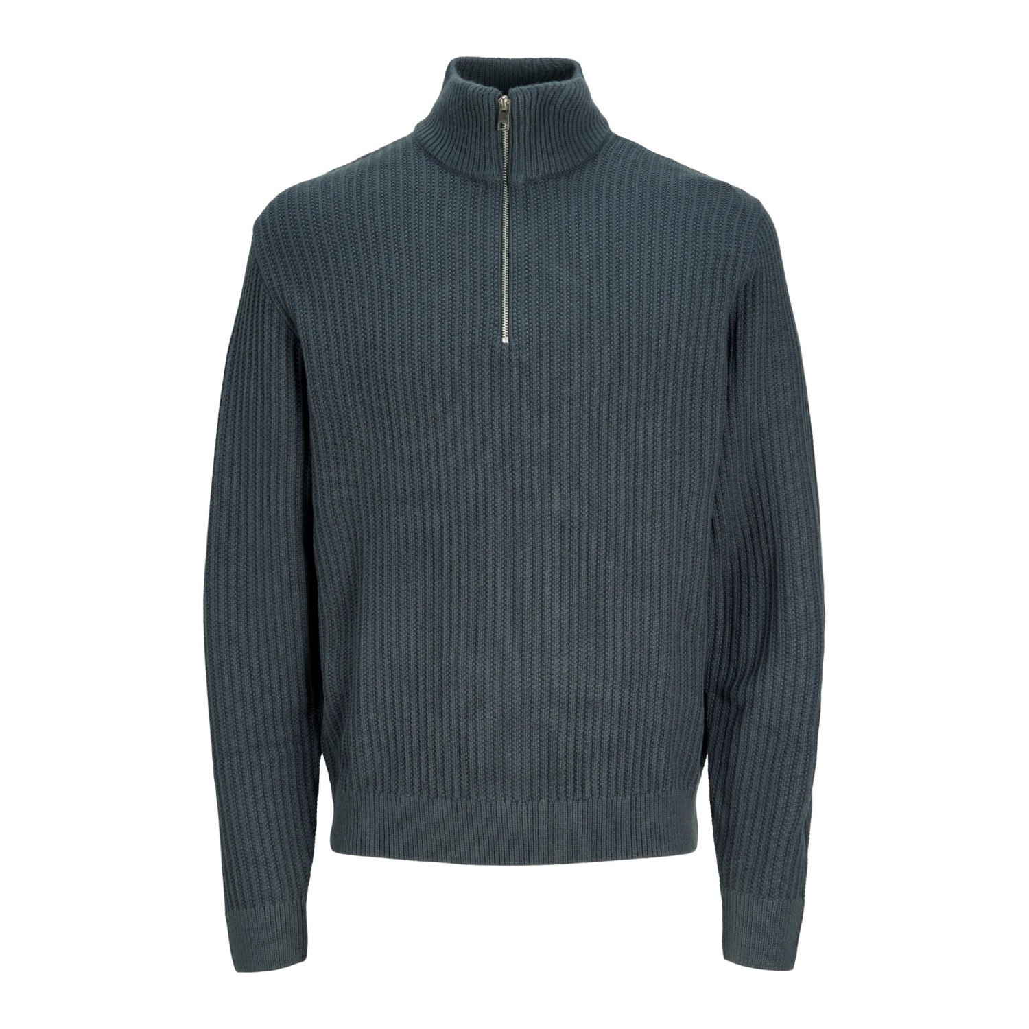 Ανδρικό Πλεκτό Πουλόβερ με Μίσι Φερμουάρ JACK & JONES Ανδρικό Πλεκτό Πουλόβερ με Μίσι Φερμουάρ JACK & JONES