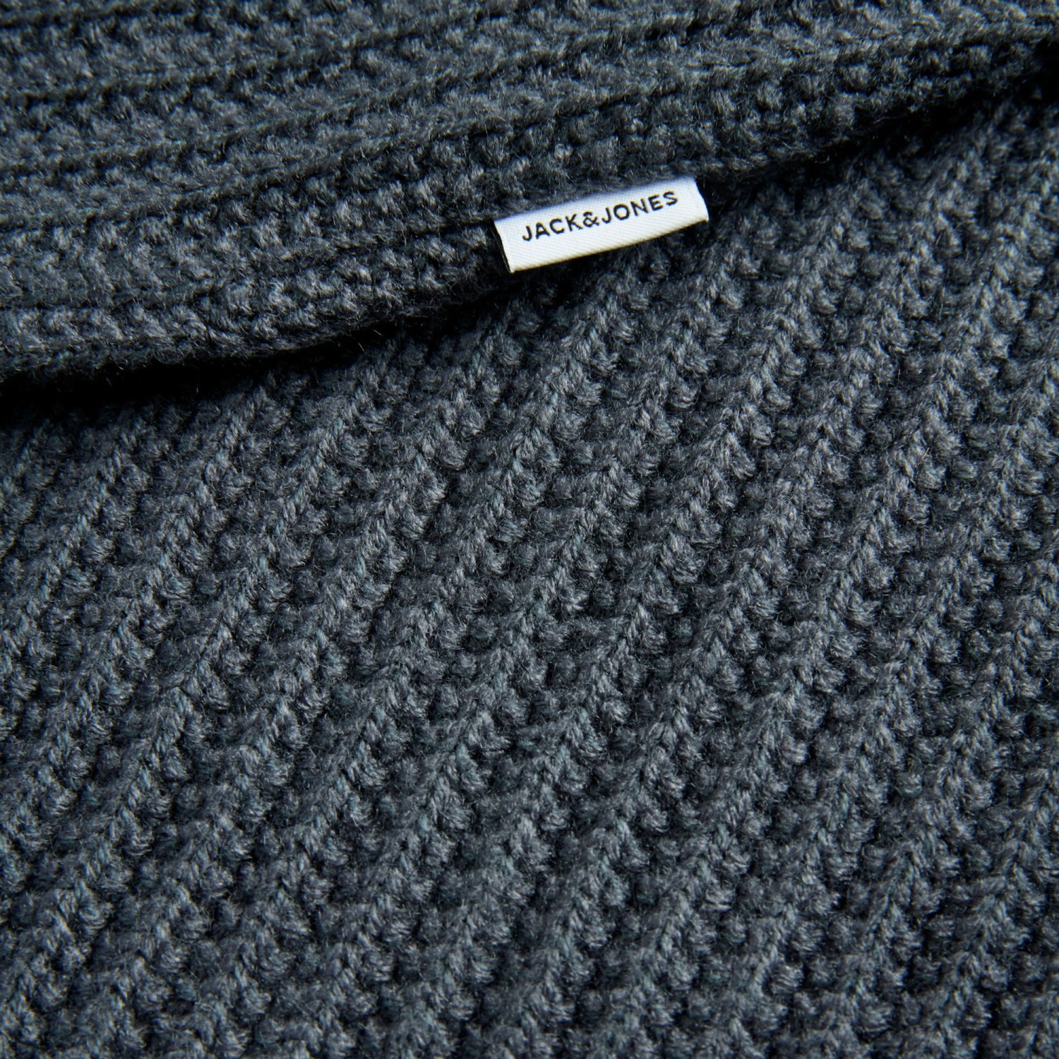 Ανδρικό Πλεκτό Πουλόβερ με Μίσι Φερμουάρ JACK & JONES Ανδρικό Πλεκτό Πουλόβερ με Μίσι Φερμουάρ JACK & JONES