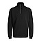 Ανδρικό Φούτερ με Half Zip Yakά JACK & JONES