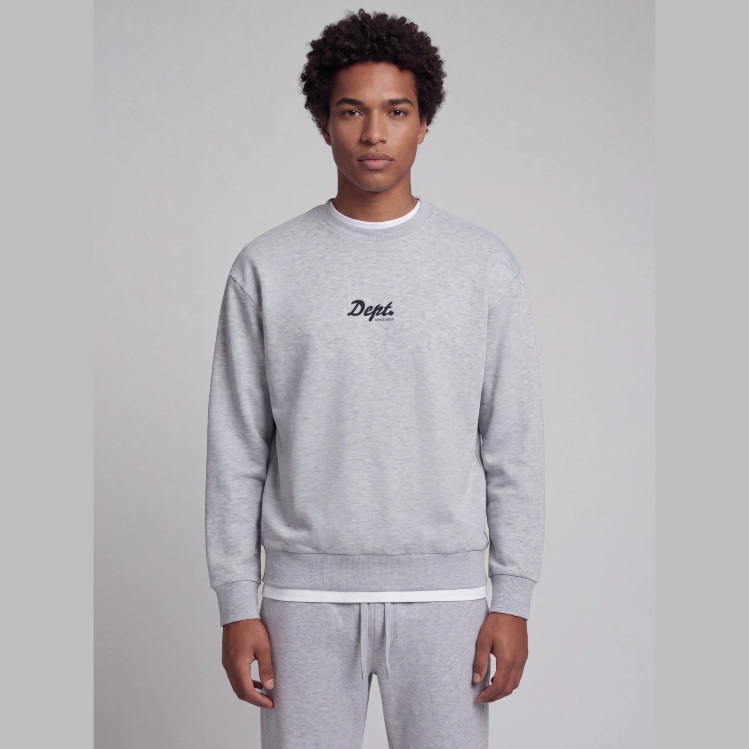 Ανδρικό Φούτερ με Λαιμόκοψη Crew Neck JJ REBEL