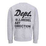 Ανδρικό Φούτερ με Λογότυπο Crew Neck JJ REBEL Ανδρικό Φούτερ με Λογότυπο Crew Neck JJ REBEL
