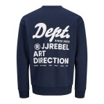 Ανδρικό Φούτερ με Λογότυπο Crew Neck JJ REBEL