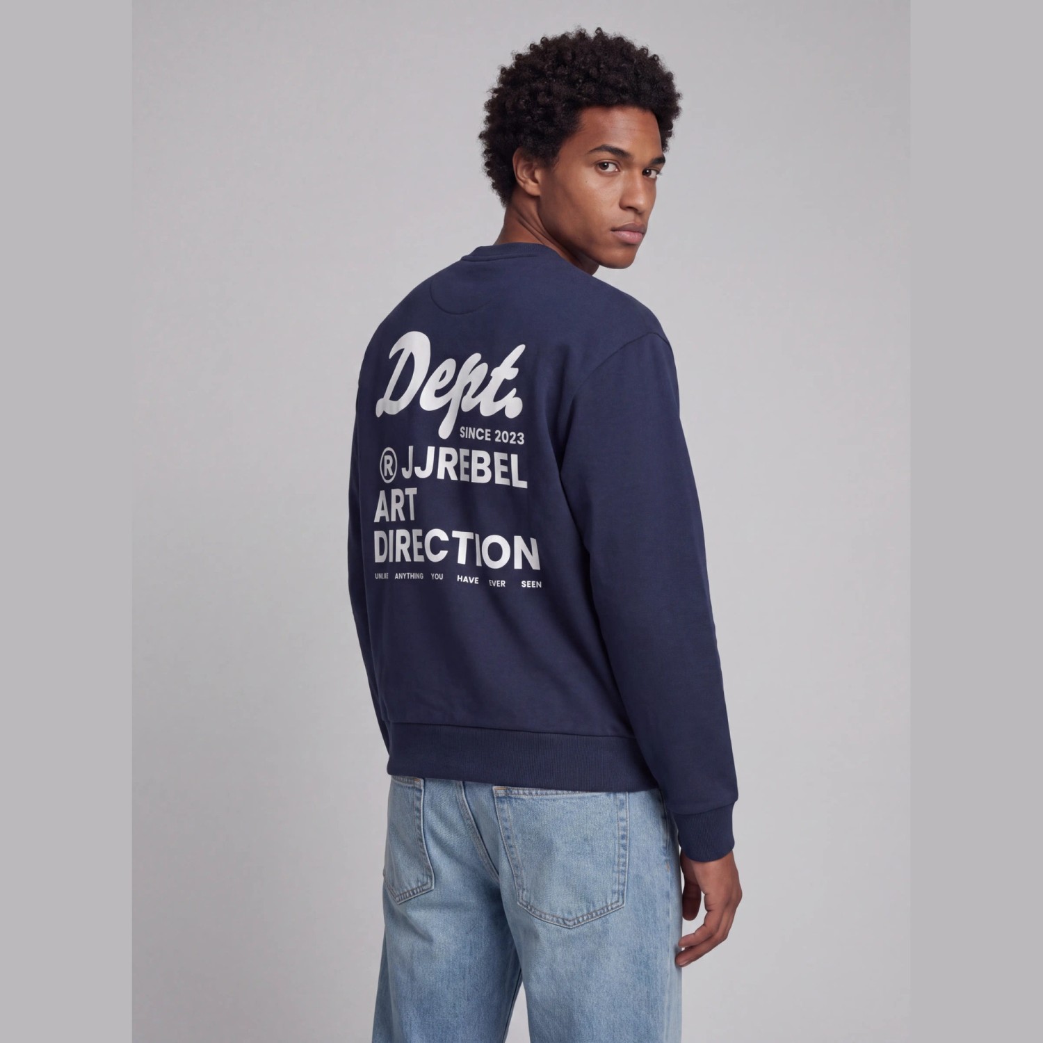 Ανδρικό Φούτερ με Λαιμόκοψη Crew Neck JJ REBEL
