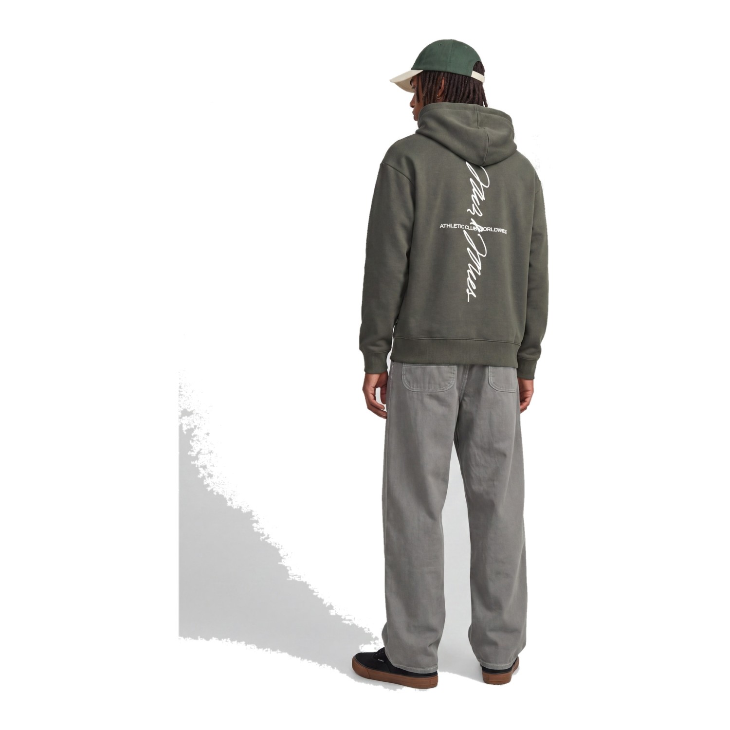 Ανδρικό Φούτερ με Κουκούλα Club Back Script JACK & JONES