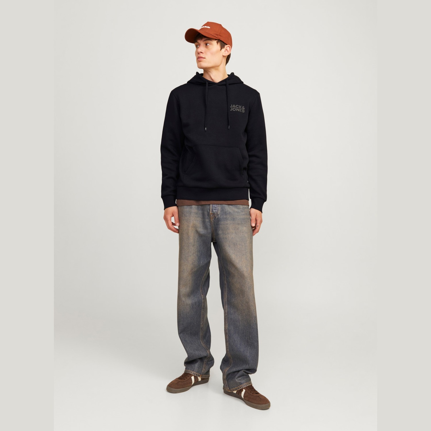 Ανδρικό Φούτερ με Κουκούλα Corp Logo Jack & Jones
