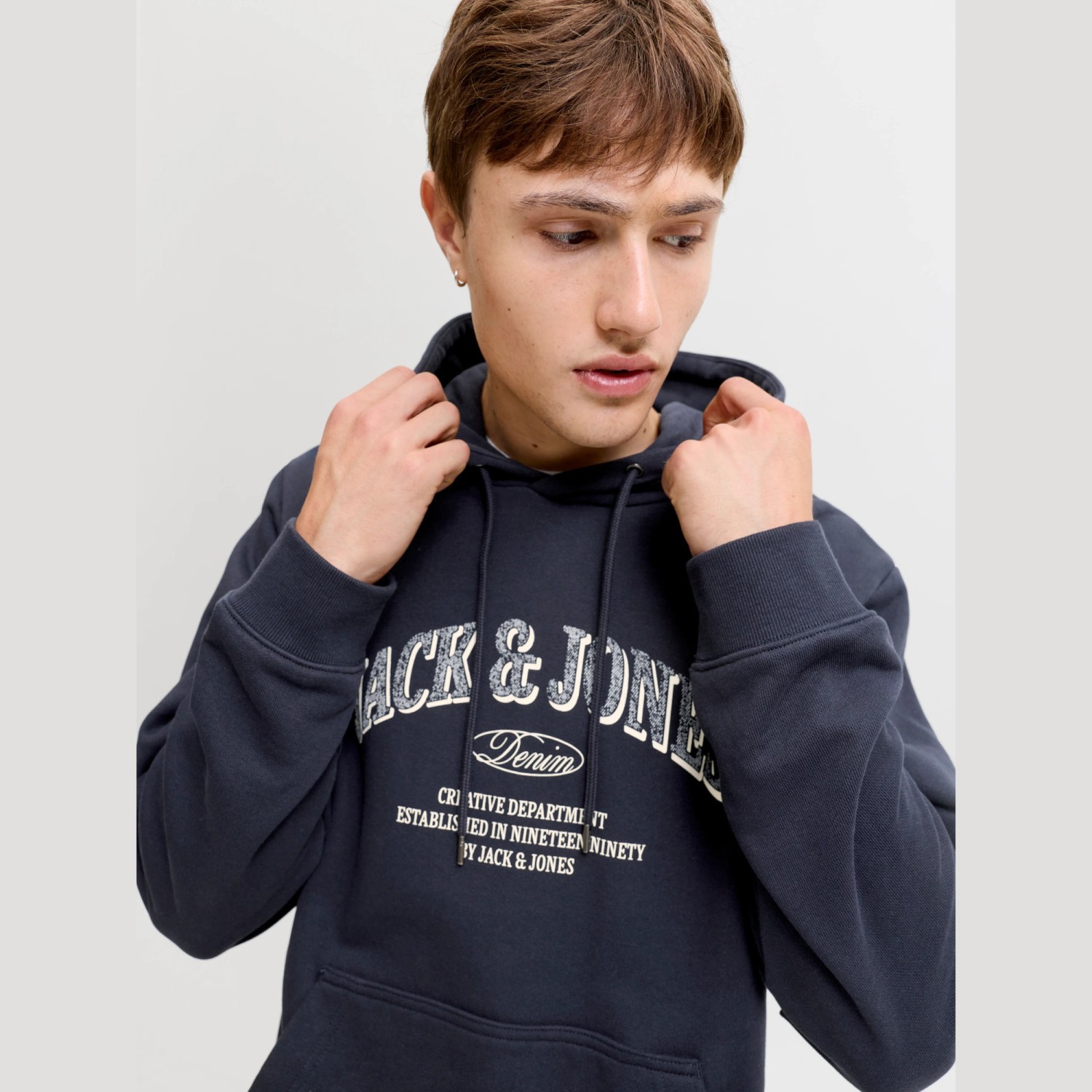 Ανδρικό Φούτερ με Κουκούλα Denver Logo JACK & JONES