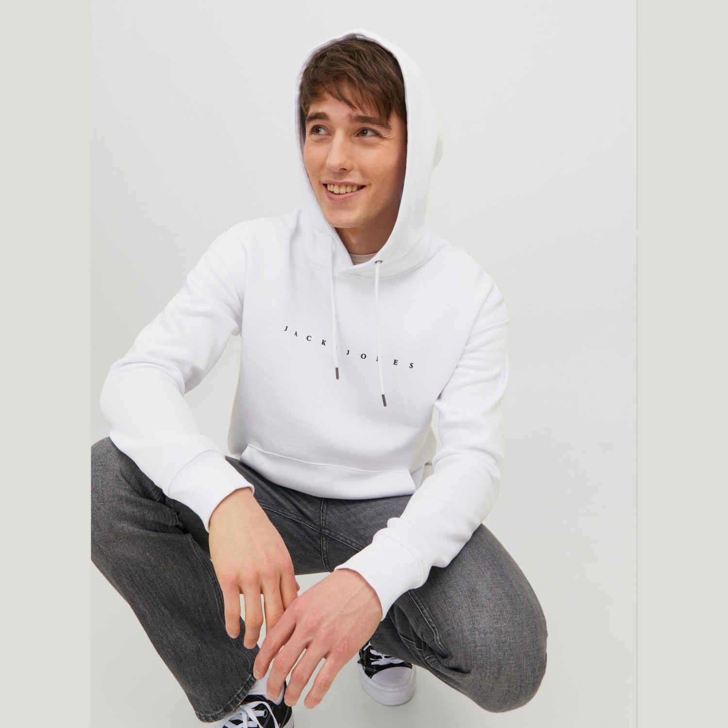 Ανδρικό Φούτερ με Κουκούλα JJESTAR JACK & JONES Ανδρικό Φούτερ με Κουκούλα JJESTAR JACK & JONES