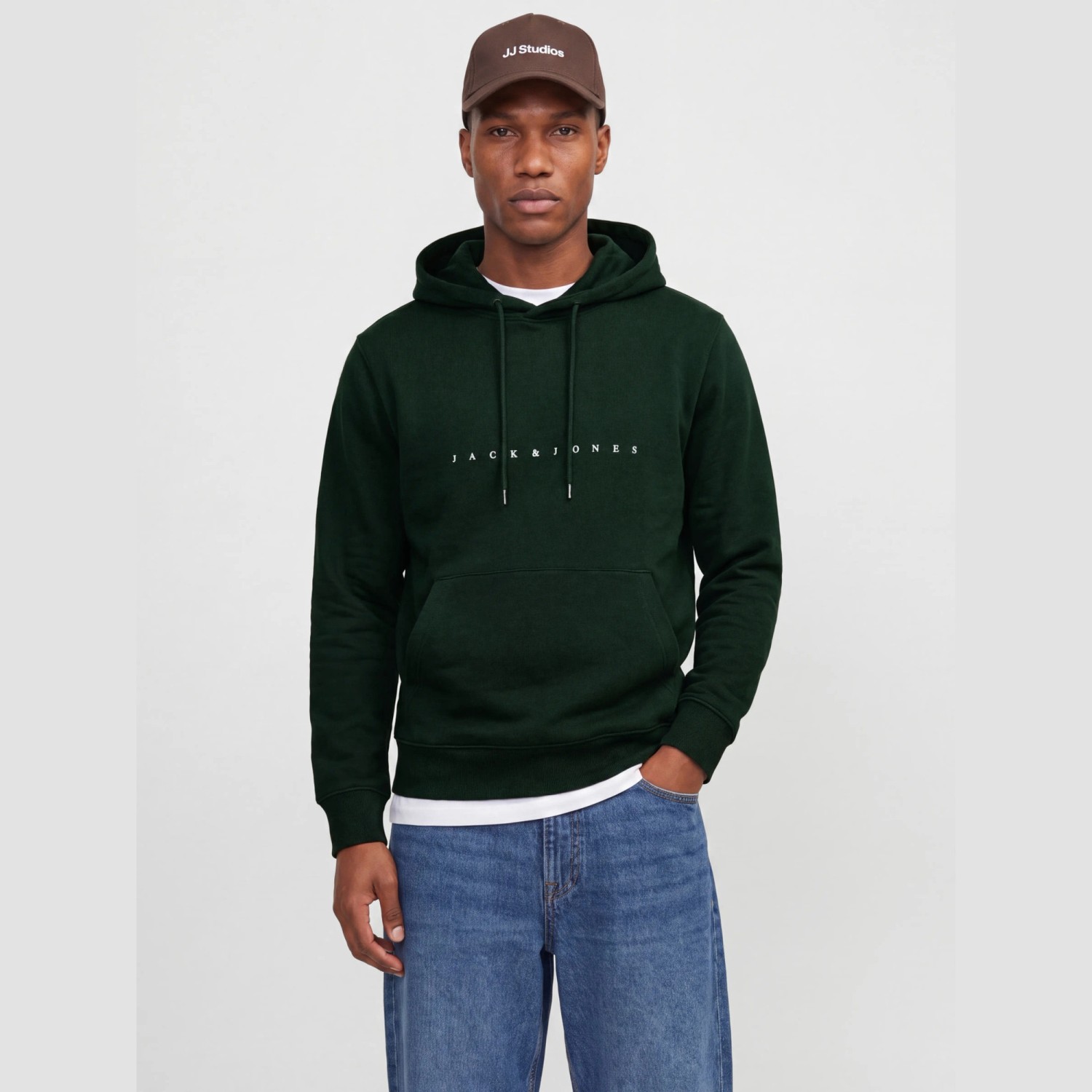 Ανδρικό Φούτερ με Κουκούλα JJESTAR JACK & JONES
