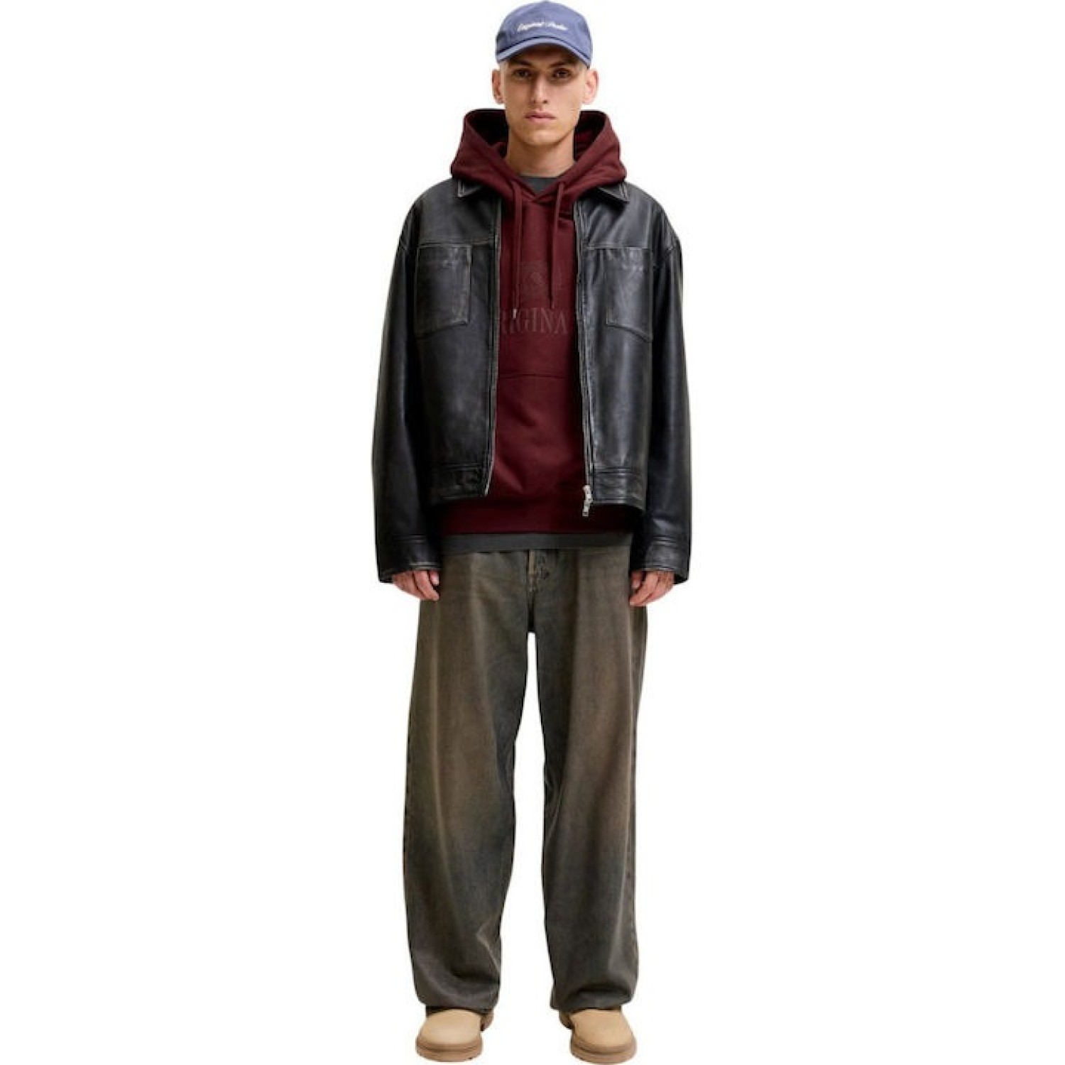 Ανδρικό Φούτερ με Κουκούλα και Λογότυπο JACK & JONES