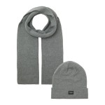 Ανδρικό Σετ Σκούφος και Κασκόλ Πλεκτό JACK & JONES