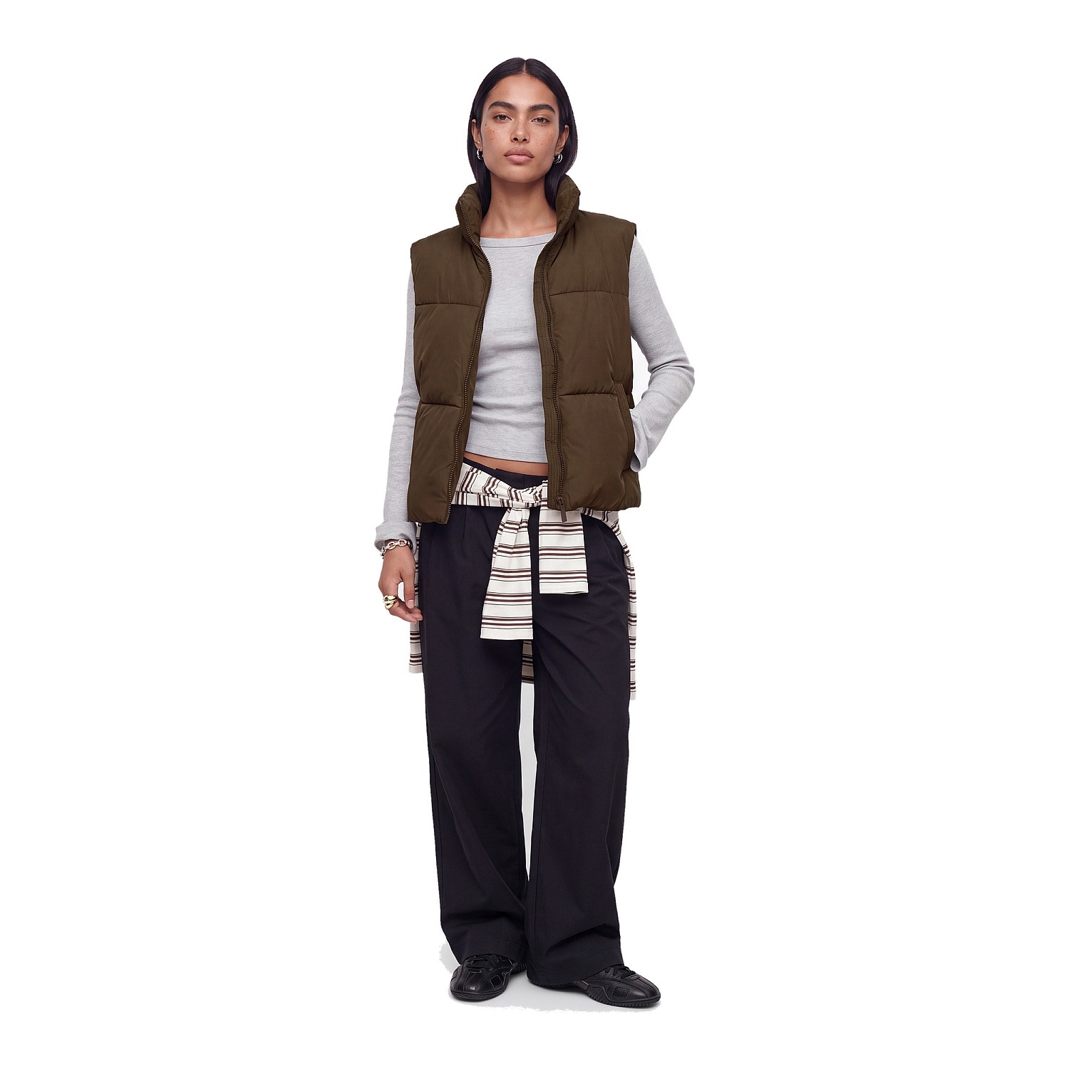 Γυναικείο Αμάνικο Μπουφάν Puffer JJ REBEL