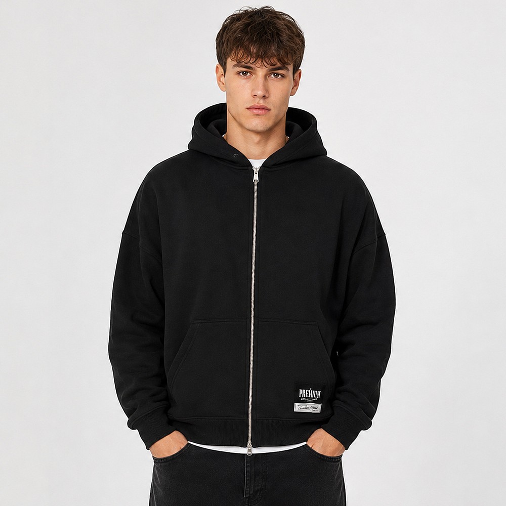 Ανδρική Ζακέτα με Κουκούλα Soft Brushed Fleece FRANKLIN MARSHALL