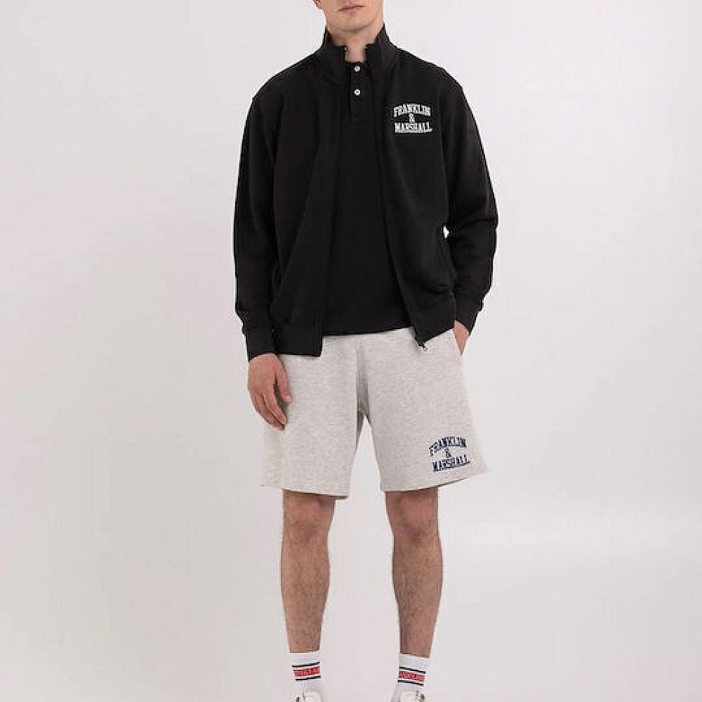Ανδρική Ζακέτα με Φερμουάρ Diagonal Fleece FRANKLIN MARSHALL