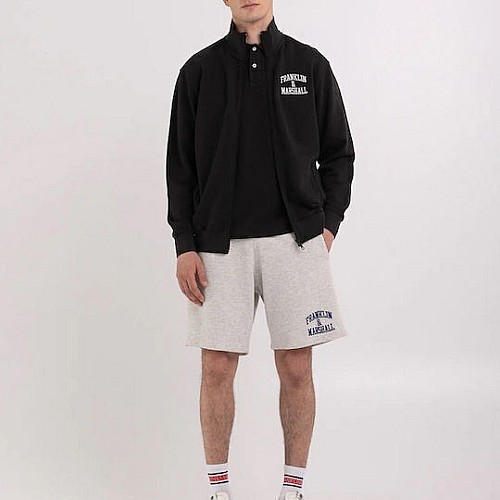 Ανδρική Ζακέτα με Φερμουάρ Diagonal Fleece FRANKLIN MARSHALL