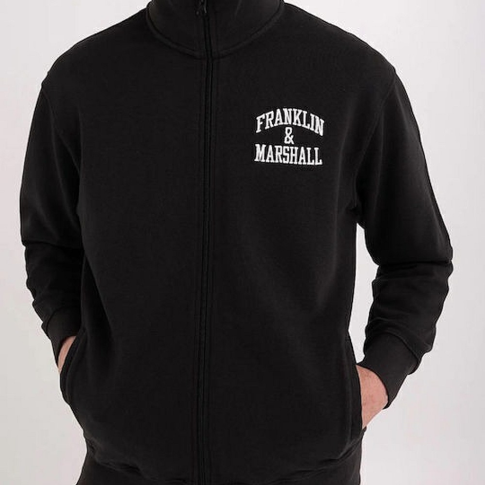 Ανδρική Ζακέτα με Φερμουάρ Diagonal Fleece FRANKLIN MARSHALL