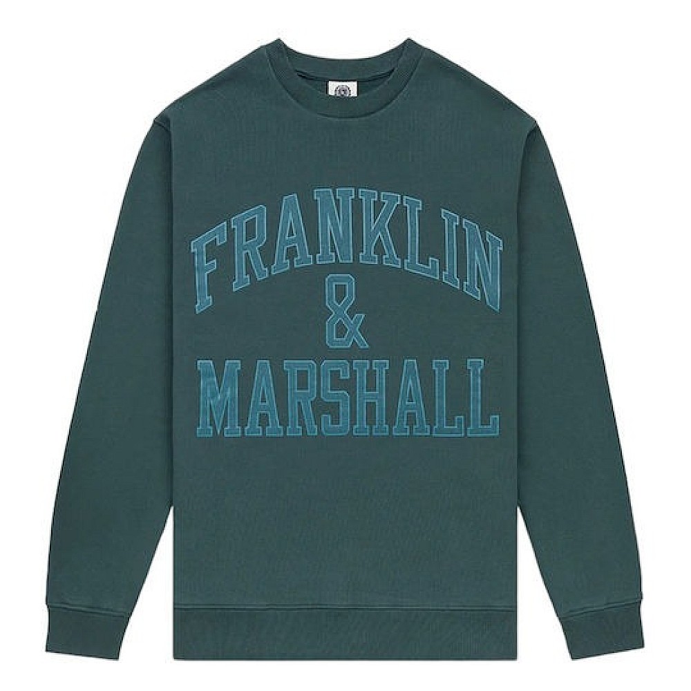 Ανδρική Μπλούζα Φούτερ με Λογότυπο FRANKLIN MARSHALL