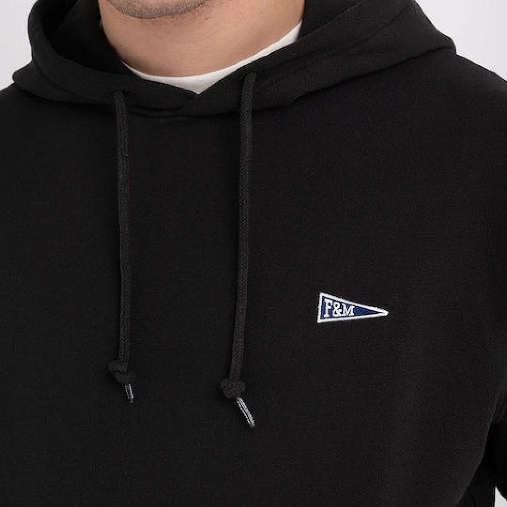 Ανδρικό Φούτερ με Κουκούλα Diagonal Cotton FRANKLIN MARSHALL