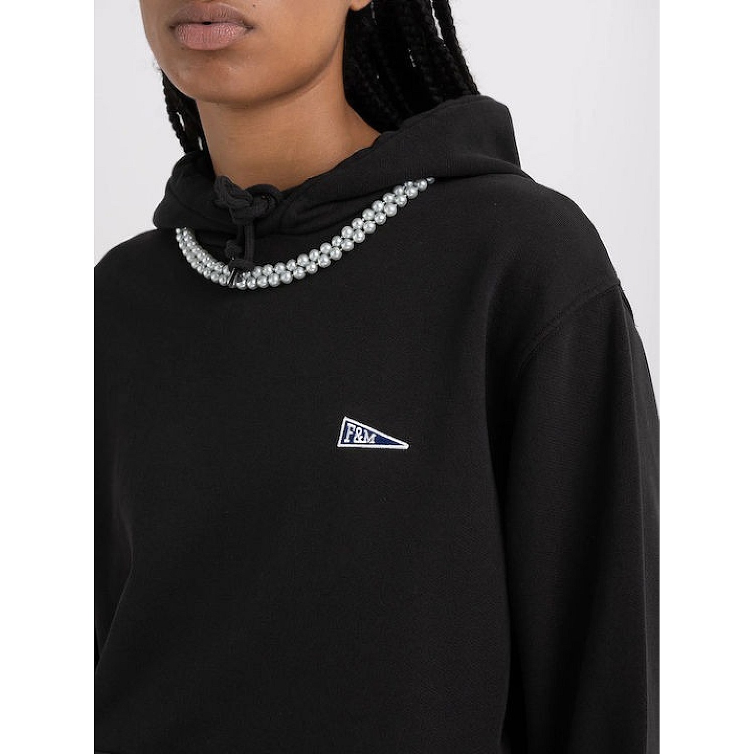 Ανδρικό Φούτερ με Κουκούλα Diagonal Cotton FRANKLIN MARSHALL