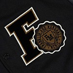 Ανδρικό Μπουφάν Varsity F&M με Δερμάτινα Μανίκια FRANKLIN MARSHALL
