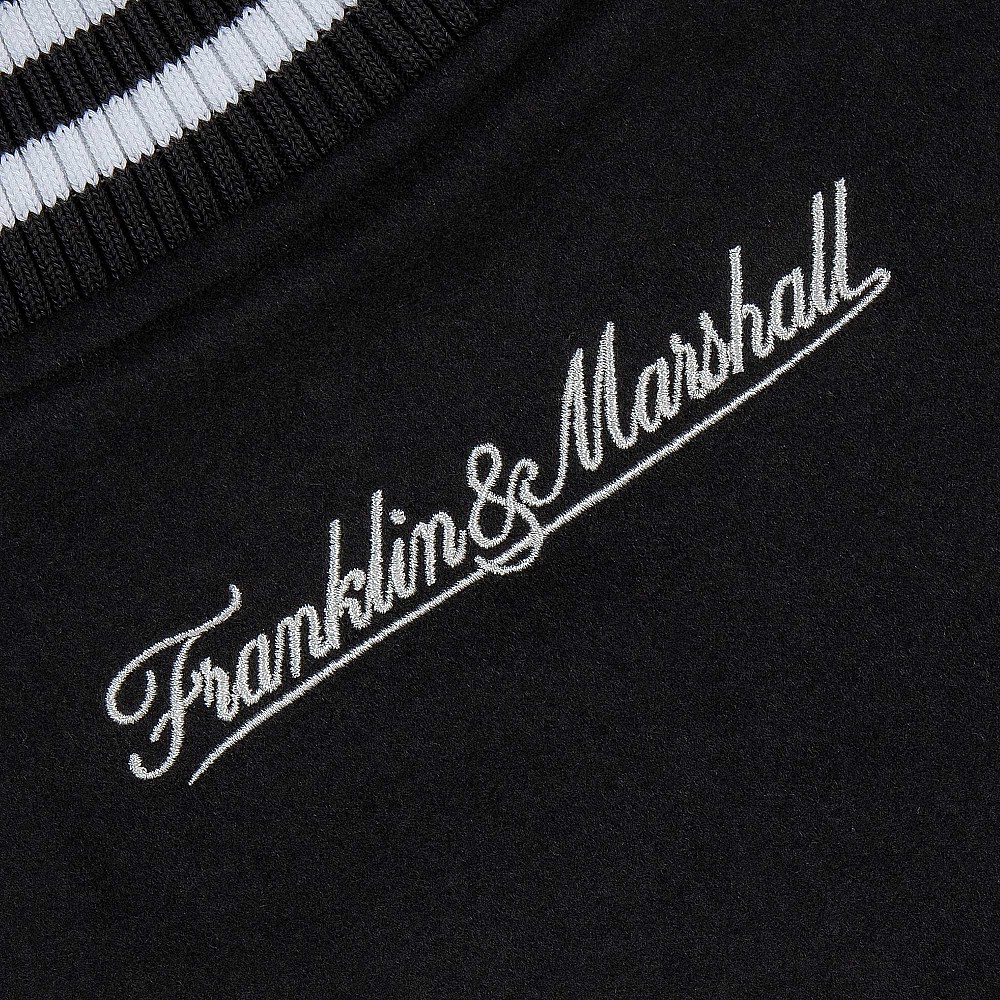 Ανδρικό Μπουφάν Varsity F&M με Δερμάτινα Μανίκια FRANKLIN MARSHALL