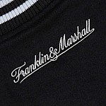 Ανδρικό Μπουφάν Varsity F&M με Δερμάτινα Μανίκια FRANKLIN MARSHALL