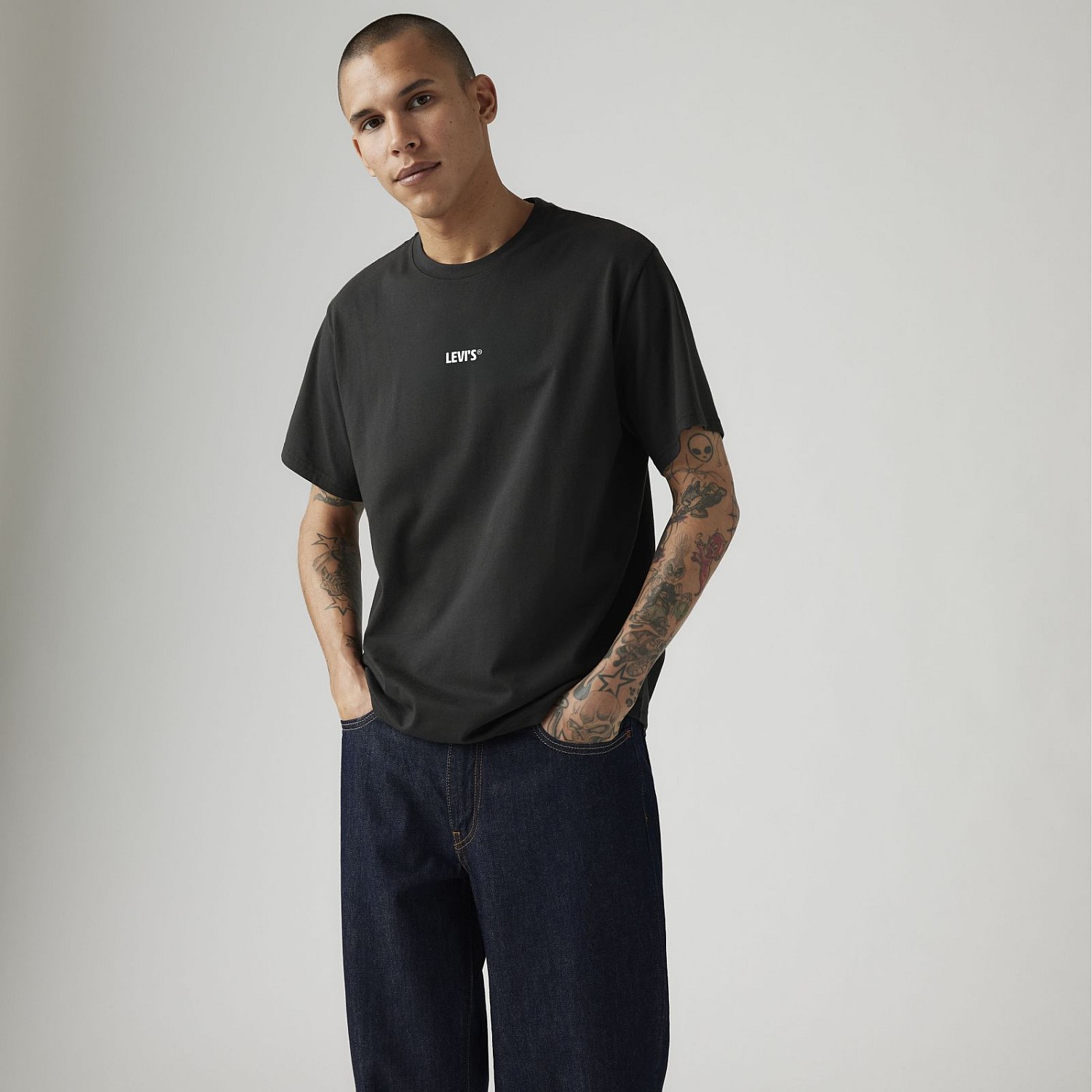 Ανδρική Κοντομάνικη Μπλούζα Relaxed Fit LEVIS
